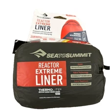 Sea To Summit Reactor Extreme Liner Compact Toasty Mummy w/ Drawcord Orange NEW