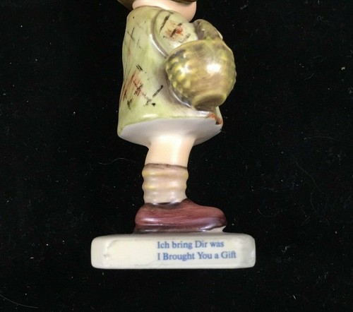 Hummel Goebel Figurine Collectors Club 479 TMK6 I BROUGHT YOU A GIFT Mint in Box - Picture 7 of 9