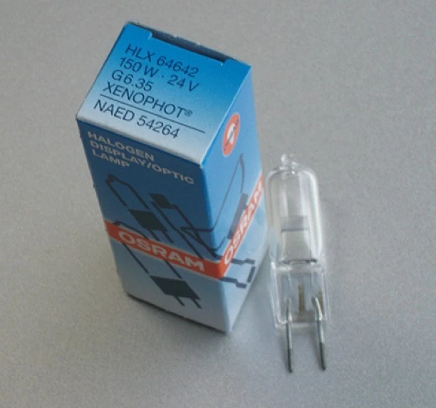 OSRAM HLX64642 24V150W G6.35 Display/Optic Lamp Surgery Shadowless Bulb - Image 2 of 2