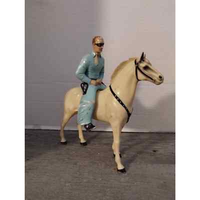 Hartland Plastics The Lone Ranger & Silver Horse and Rider Set