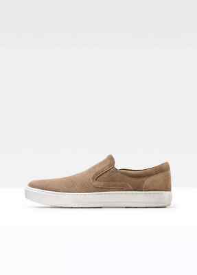 Vince ACE FLINT SU MENS Slip-On Sneakers BROWN COLOR SIZE 7M  display picture 2