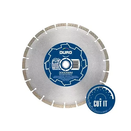 DURO 300mm Diamond Blade Bricks Concrete Cutting General Purpose DSBM 20mm Bore
