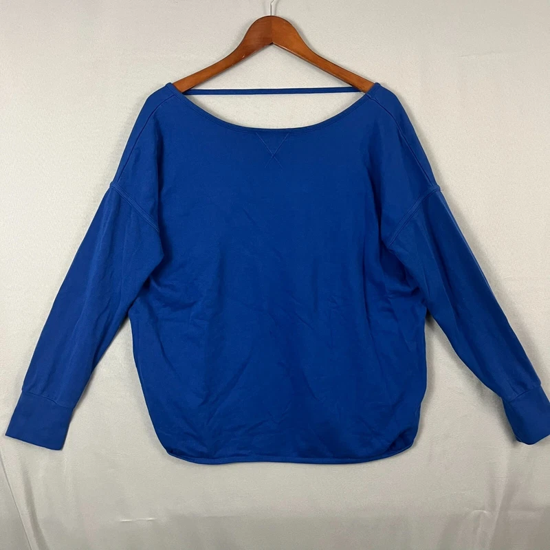sweaty-betty scoop neck long sleeve pullover workout 