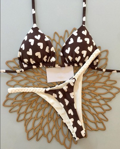 Womens Sexy Push Up Bikini Swimwear Braided String Swimsuit Thong Bathing Suits - Picture 39 of 43