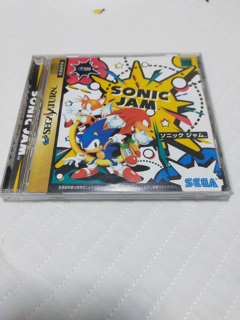 Sonic JAM With instruction manual Sega Saturn SS used From Japan