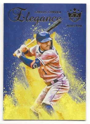 2021 Panini Diamond Kings - Elegance #E-5 Carlos Correa