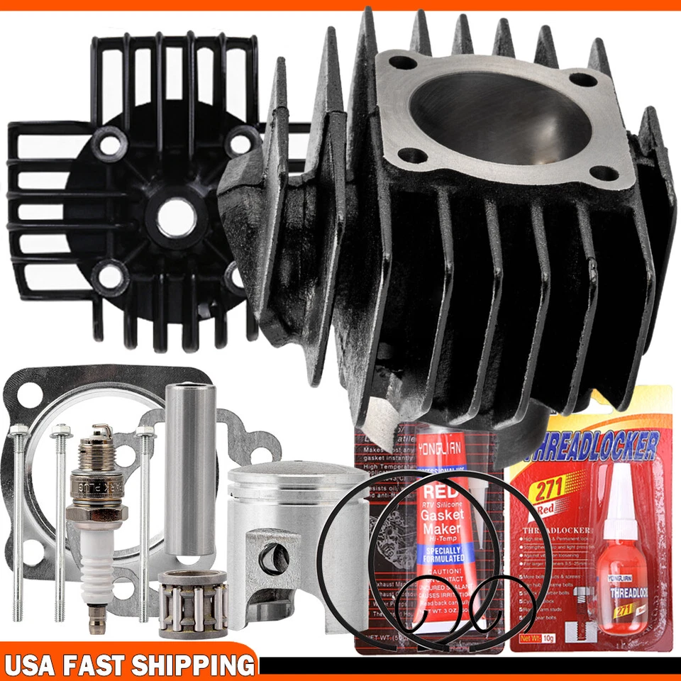 Piston Rings Cylinder Head Gasket Top Kit Set 1986 For Yamaha Yf60 YF60 4-Zinger - Изображение 4 из 4