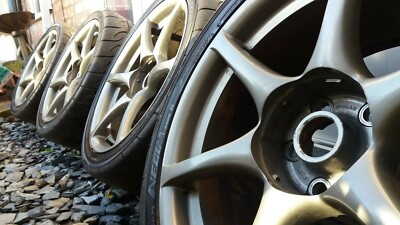 R34 GTR純正ホイール　BBS PCD114.3 18インチ Genuine Forged BBS oem R34 GTR Alloys Wheels 18