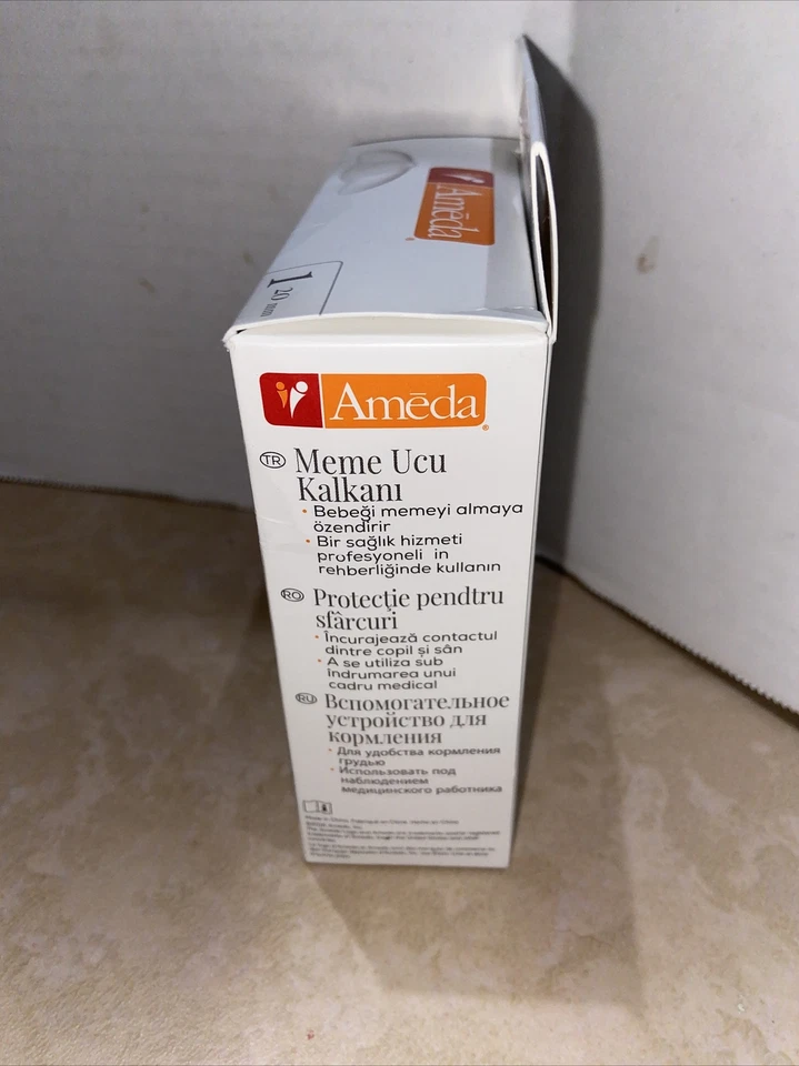 Protector de pezón Ameda Contact 20 mm grado A sellado de fábrica envío rápido Foto 3 de 4