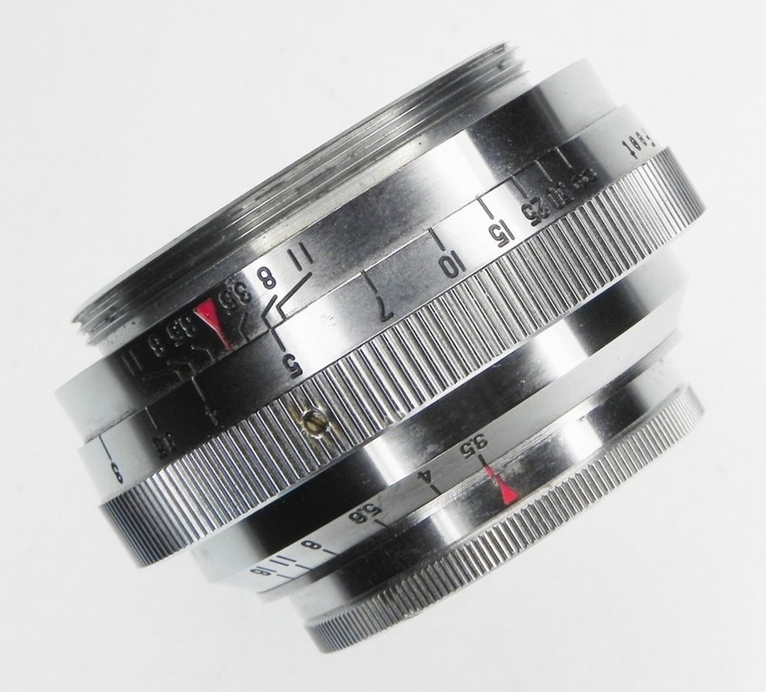 アサヒフレックス＋50mm f3.5 アサヒフレックス用Takumar 50mm F3.5を清掃する【単発