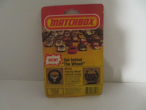 Matchbox MB34 Chevy Pro Stocker Yellow 1983 MOC - Picture 5 of 5