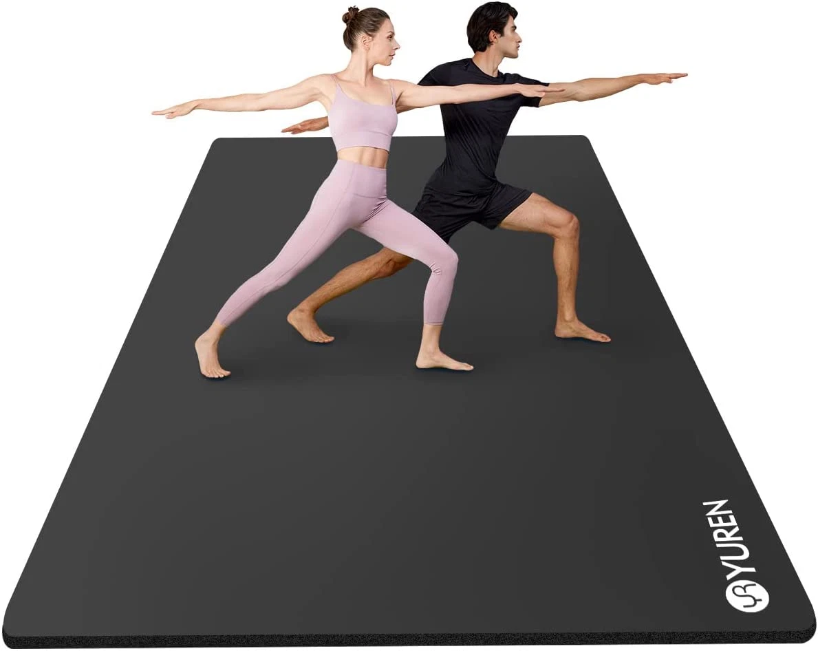 Exercise Mat Large Thick Yoga Mat Extra Wide 6 X4 Workout Mat for