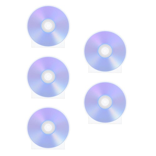 Set of 5 Rewritable Cd Blank Discs Dvd for Burning Decorative DIY Painting - Bild 5 von 12