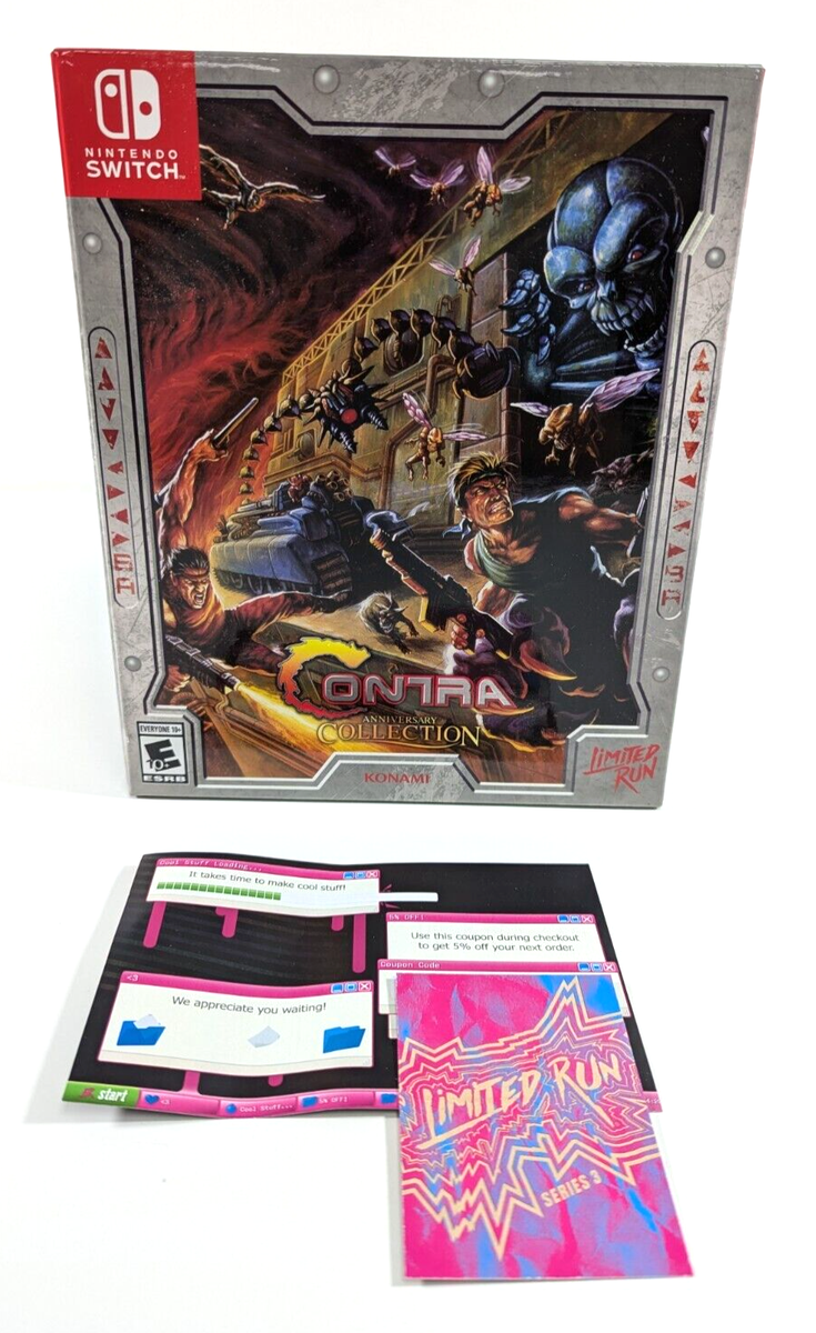Nintendo Switch CONTRA COLLECTION (Switch) Amazon.com: Contra Anniversary Collection (Switch Limited