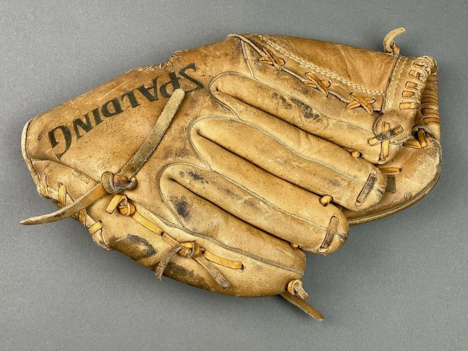 Vintage Spalding Bob Gibson Advisory Staff LHT 42-3206 Fielders Glove 12" - Image 2 of 4