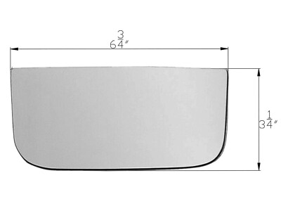 Gm Tow Mirror Glass Passenger Side Upper Tow Mirror Glass With Signal For GM Trucks/SUVs 2007-2014 - Heated, Chrome Gm Tow Mirror Glass Passenger Side Upper Tow Mirror Glass With Signal For GM Trucks/SUVs 2007-2014 - Heated, Chrome