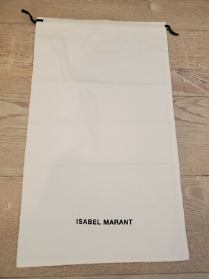 ISABEL MARANT DRAWSTRING  DUST BAG COVER TRAVEL BAG 14'' x 23.5''