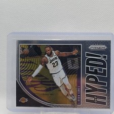 2019-20 Panini Prizm Basketball LeBron James Get Hyped!