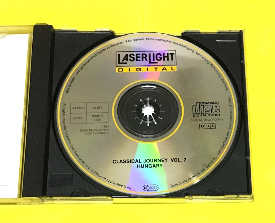 CLASSICAL JOURNEY VOL.2 : HUNGARY CD - Image 2 of 3