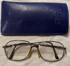 Vintage Stetson 171 56-16 Eyeglasses Frames Zyloware 058 Aviator Sears Case