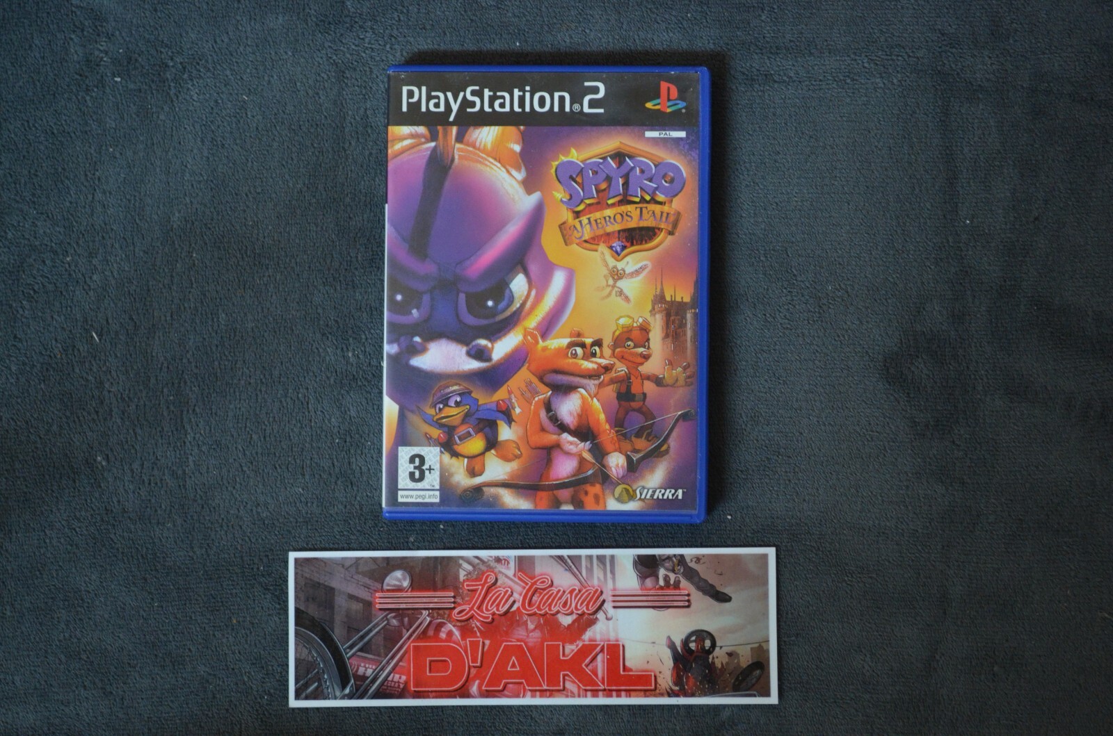 Spyro : A Hero's Tail sans notice sur Playstation 2 - PS2 FR TBE