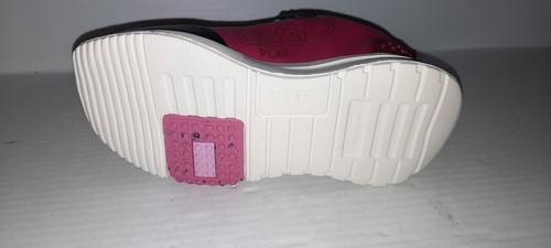 Adidas Lego Racer TR EL K Girls Athletic Shoes Magenta Maroon White Size 11 New - Picture 7 of 7