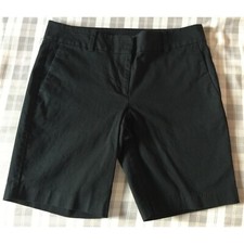 Ann Taylor Signature Shorts with 9 Inch Inseam Black Size 6