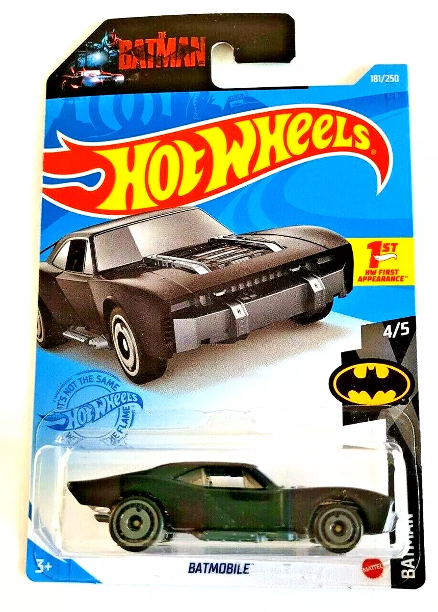 Hot Wheels Batmobile Black #181 181/250 2021 Batman 4/5