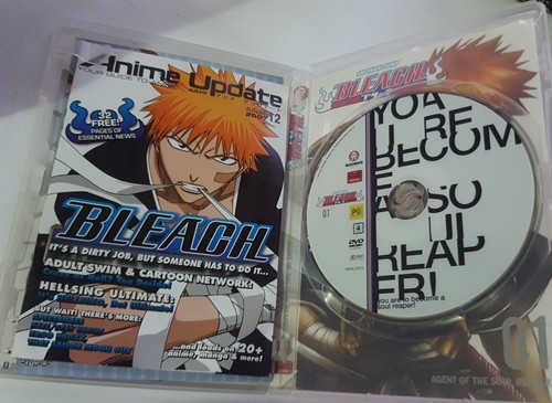 Bleach Agent of Soul Reaper Dvd Volume 1 Dvd Anime Rare OOP VGC Region 4 Japan - Picture 6 of 6