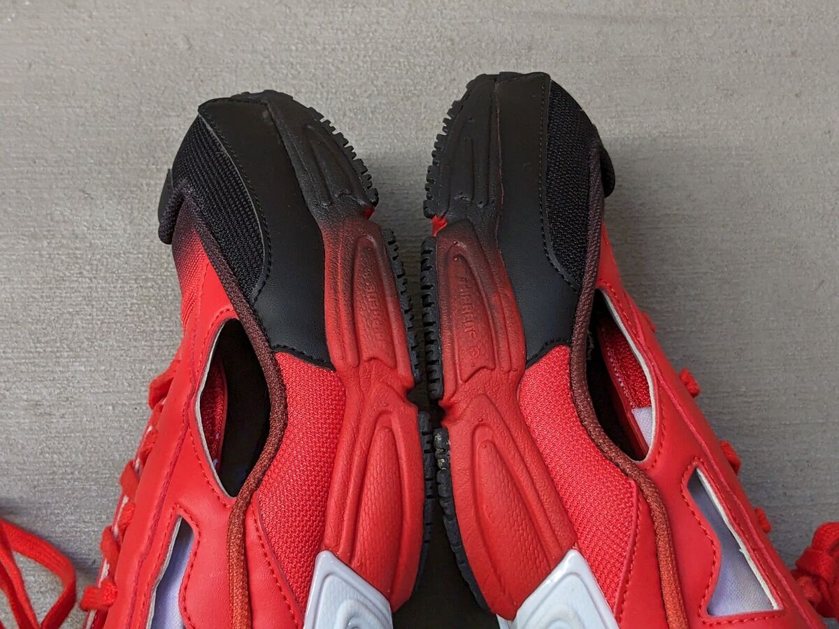 Adidas Raf Simons Ozweego Replicant Red Black Men 12 Adidas Raf Simons Ozweego Replicant Red Black Men 12