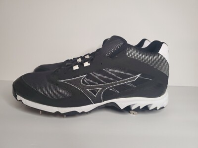 Mizuno 9-Spike Dominant 2 Mid Baseball Cleats, Men\'s 14 US Mizuno 9-Spike Dominant 2 Mid Baseball Cleats, Men main image 3