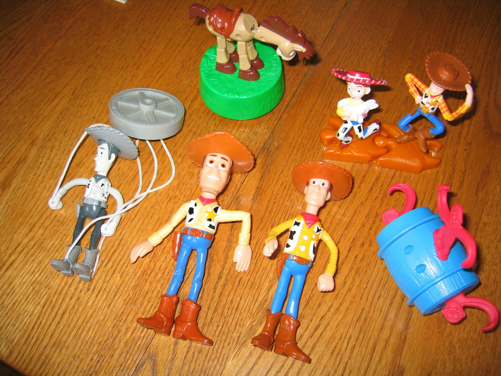 Toy Story figure lot Woody Bullseye Jessie barrel of monkeys eBay