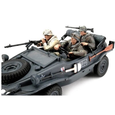 1:16 Torro German VW Schwimmwagen RC Car Crew Eastern Front Winter Figure Set