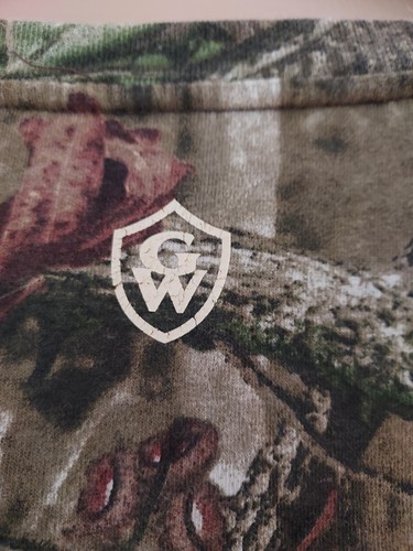Game Winner Break Up Infinity Short Sleeve Camo Hunting Shirt Mens Size 2XL - Picture 3 of 9