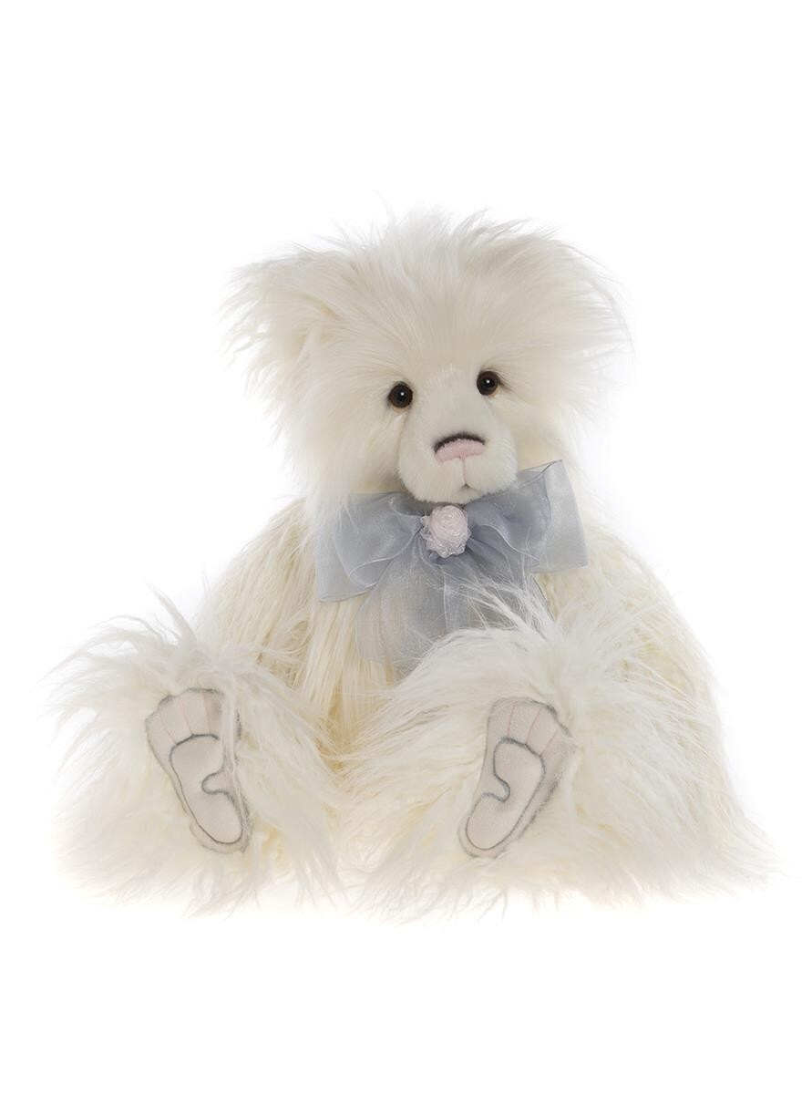 Charlie Bears 2023 Charmaine Long White Plush Teddy Bear Soft