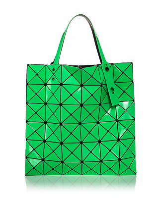 Bao Bao Issey Miyake Lucent Gloss Geo Tote ~NWT~ Green