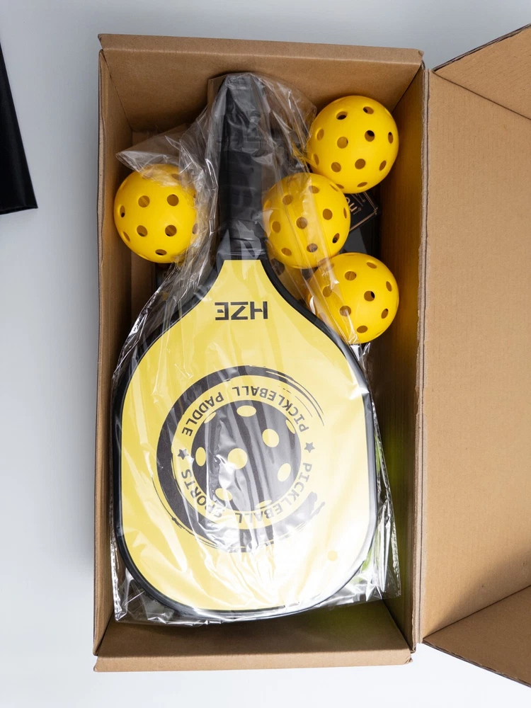 Pickleball Paddle Set 4 Pickle Ball Equipment 4 Paddles 8 Balls 1 Bag Pickleball Paddle Set 4 Pickle Ball Equipment 4 Paddles 8 Balls 1 Bag