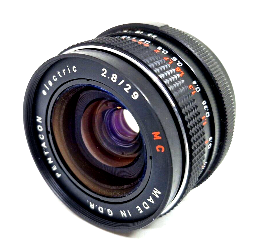 ドイツ製 PENTACON electric 29mm F2.8 M42マウント Pentacon electric 29mm f/2.8 RED SCALE MC, M42 mount | eBay