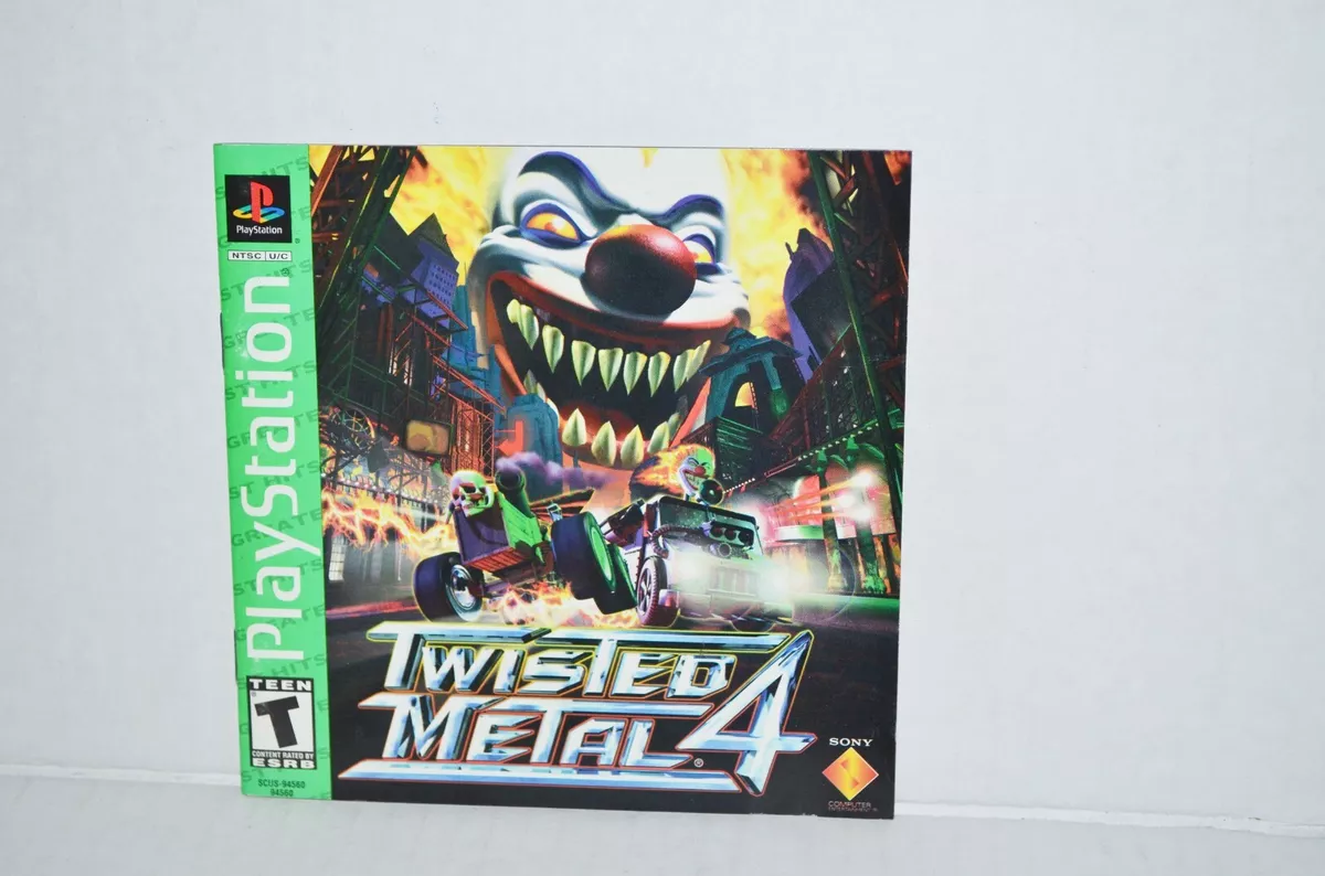 PS1 Case - NO GAME - Twisted Metal 3 