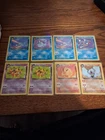 Vintage Pokemon Team Rocket Card Lot 8 Cards Dark Flareon Gyarados Vaporeon WOTC