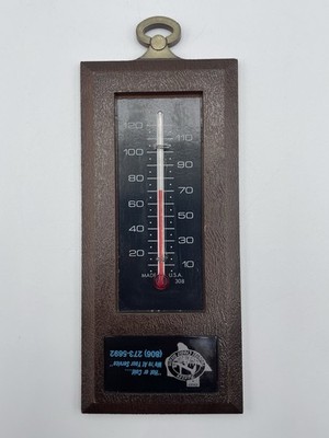 Morco Wall Mount Advertising Thermometer Panter Federal Credit Union Working