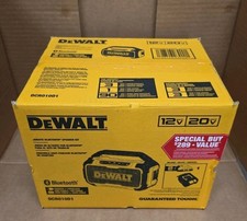 New DeWalt DCR010D1 20V MAX JOBSITE SPEAKER with Battery New Sealed