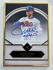 Juan Soto 04/10 Black Framed Auto 2025 Topps Definitive Baseball Card