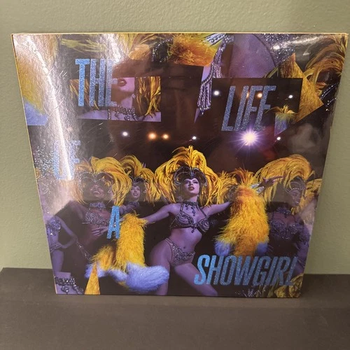 Taylor Swift The Life Of A Showgirl Lakeside Beach Blue Sparkle Vinyl MINT