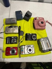 Digital Camera Camcorder Lot Nikon Olympus Instax Sony Parts Repair Untested