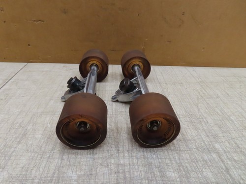SKATEBOARD TRUCKS W 71MM 52MM CONTACT 78A PUNKED SPEED CRUISER WHEELS