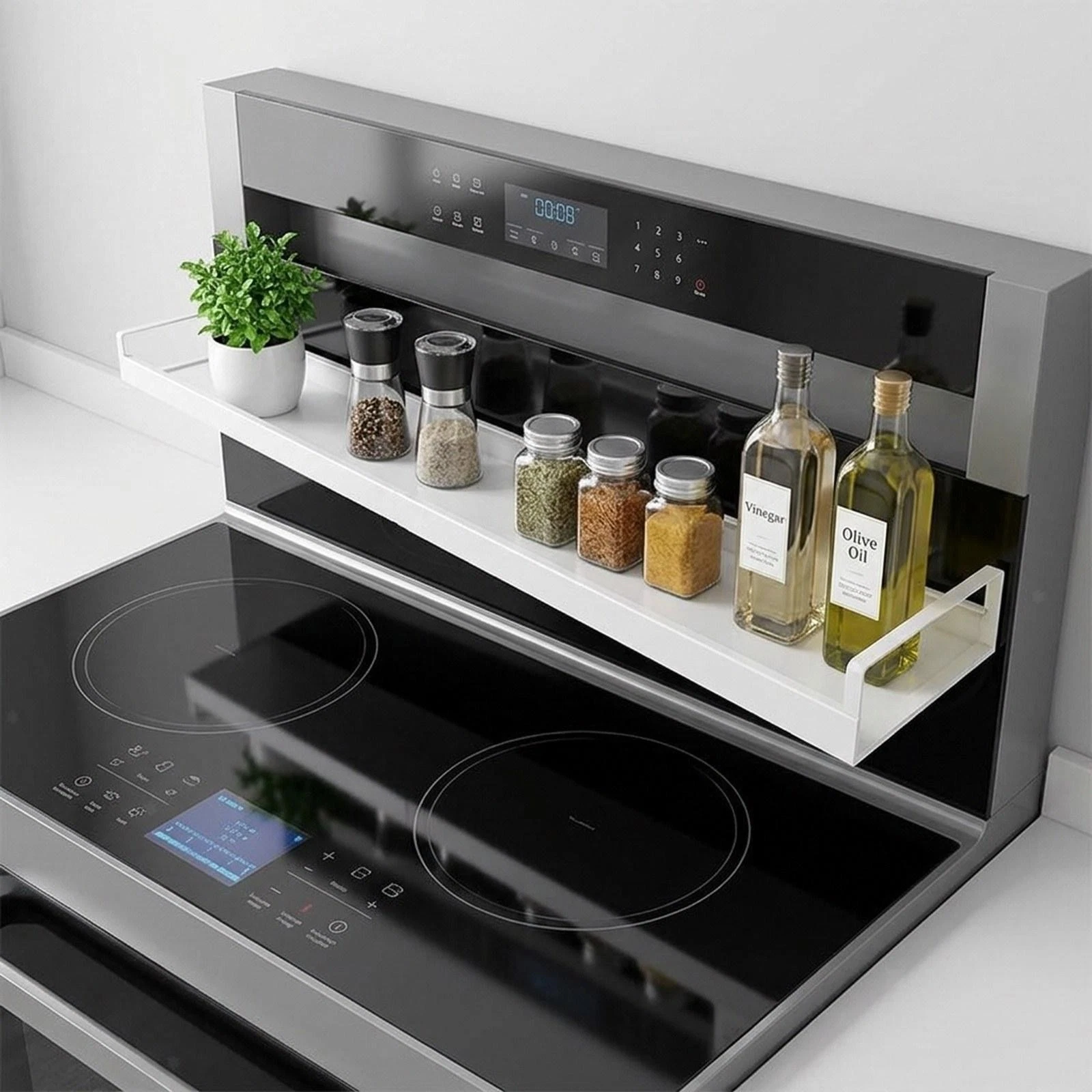 Adjustable Oven Shelf Spice Rack, over The Spice Rack Shelf, Space Saving