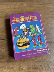 BurgerTime (Intellivision, 1983) Factory Sealed New Fast Shipping!
