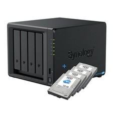 Synology DiskStation DS425+ 4-Bay NAS 4x120GB...