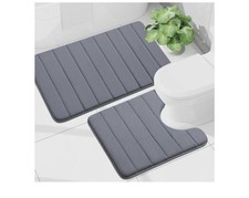 Buganda Memory Foam Bath Mat, 30" x 20", Ultra Soft and Non-Slip Bathroom Rugs,